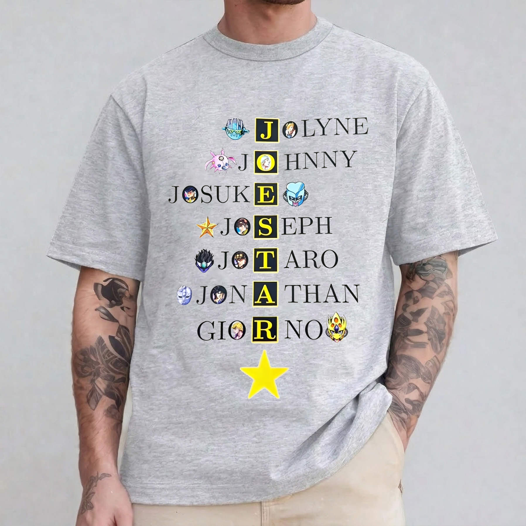 Josuke Higashikata Oversized T-shirt/Crewneck/Hoodie