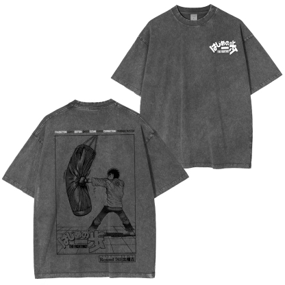 Boxing Ippo's Dempsey Roll Anime Black Clover T-Shirt