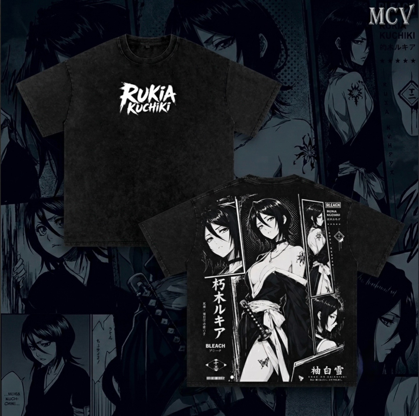 Bleach Unisex Washed T-Shirt