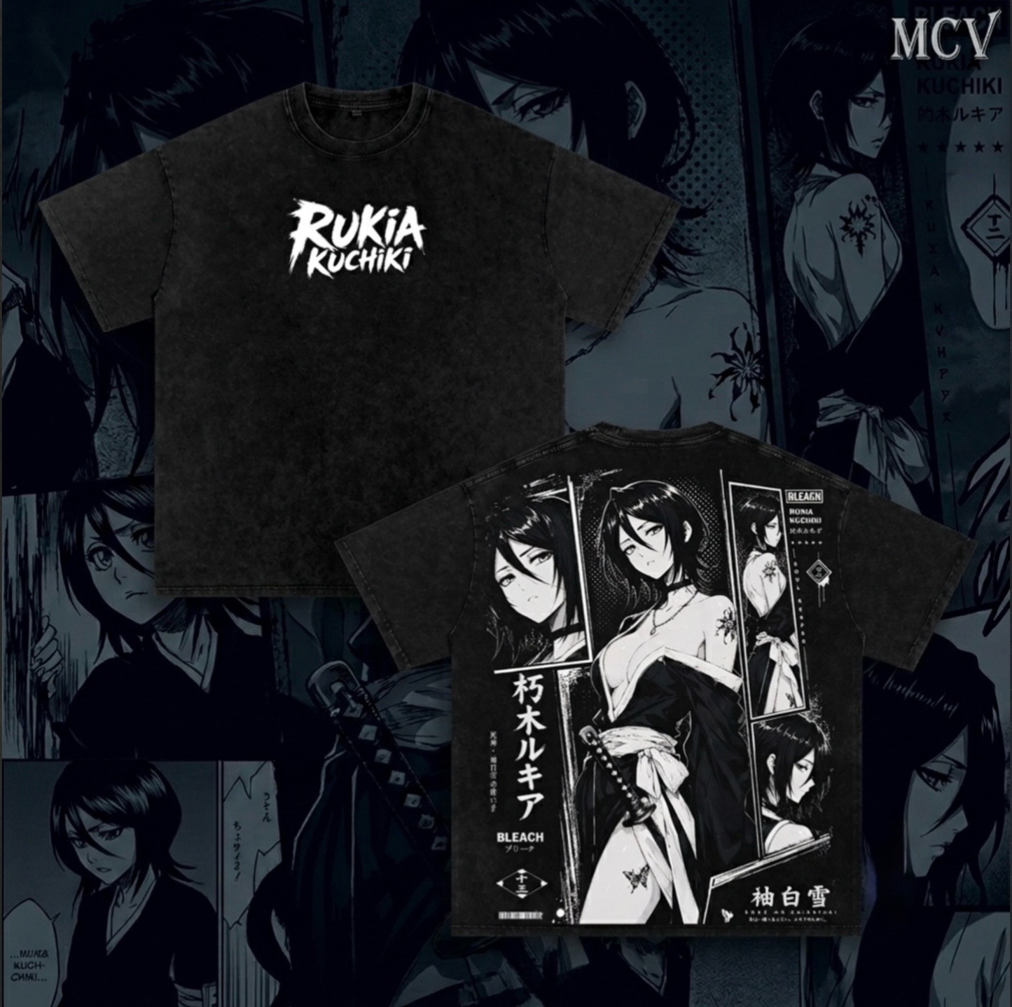 Bleach Unisex Washed T-Shirt