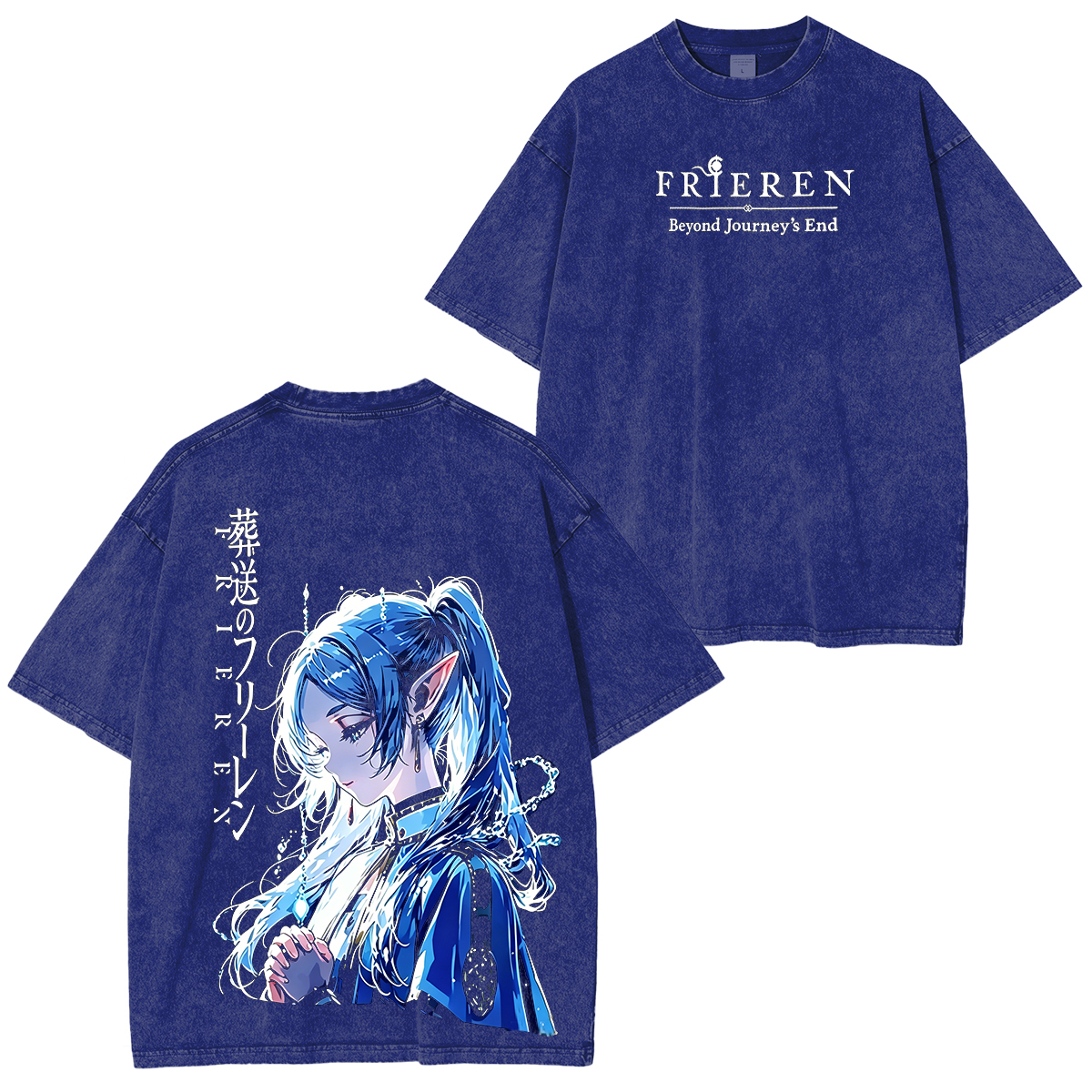 Inuyasha Vintage Unisex  Washed T-Shirt