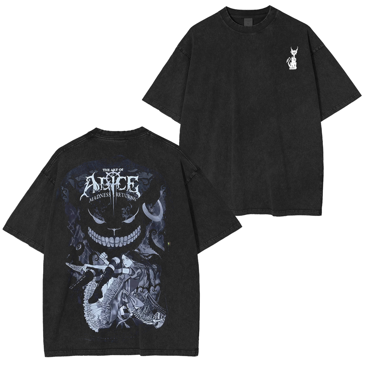Alice Madness Returns Horror Game Oversized T-shirt/Crewneck/Hoodie