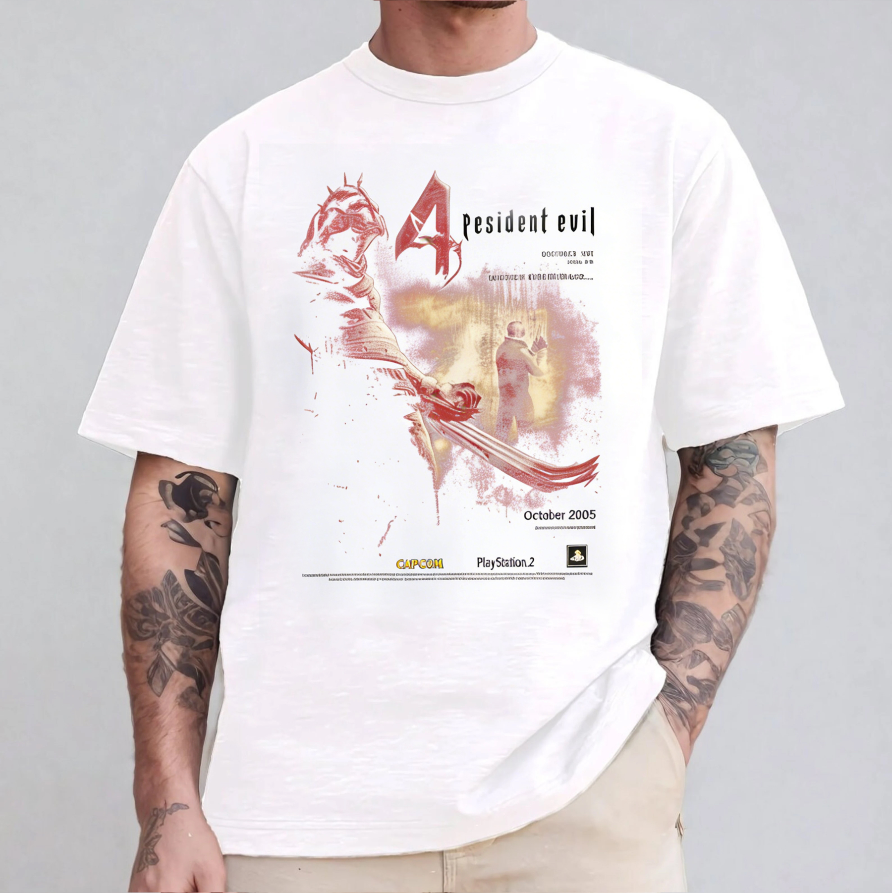 Resident Evil 4 Oversized T-shirt/Crewneck/Hoodie