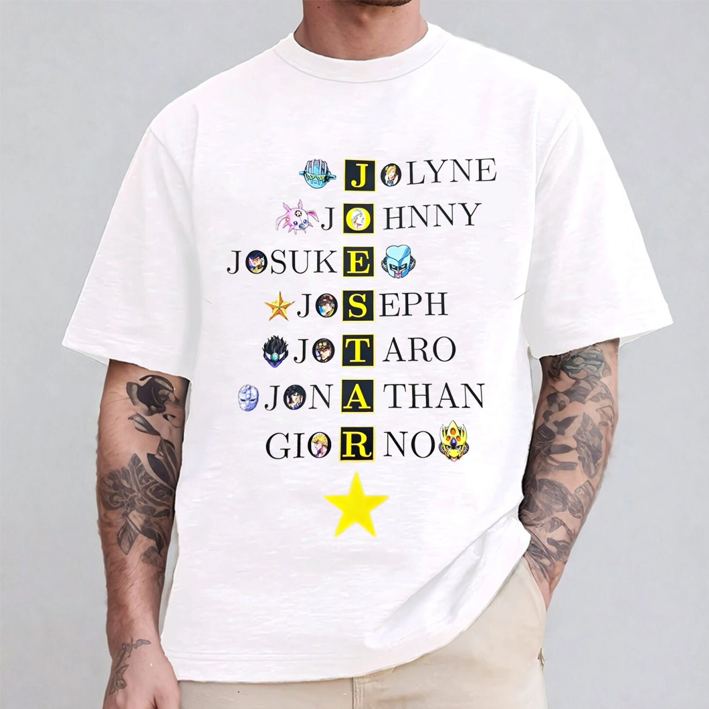 Josuke Higashikata Oversized T-shirt/Crewneck/Hoodie