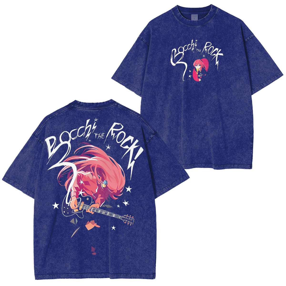 Bocchitherock Print T-Shirt