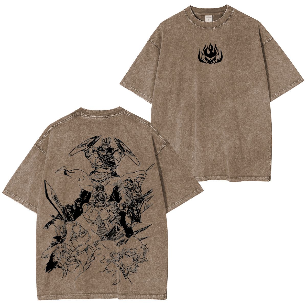 Drill That Pierces the Heavens in Gurren Lagann Unisex  Washed T-Shirt/Hoodie/Pullover Sweatshirt