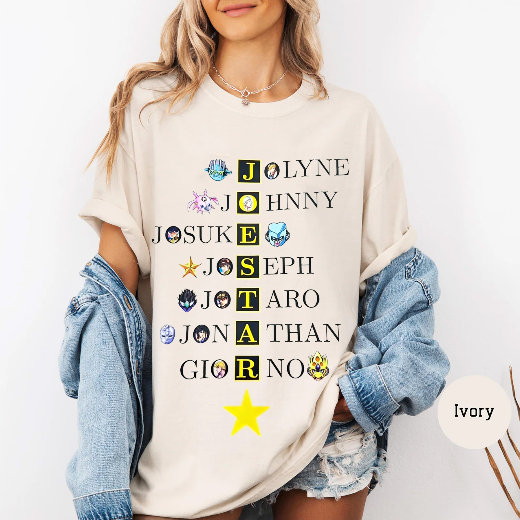 Josuke Higashikata Oversized T-shirt/Crewneck/Hoodie