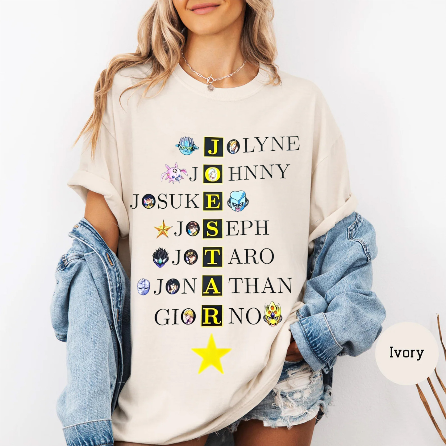 Josuke Higashikata Oversized T-shirt/Crewneck/Hoodie