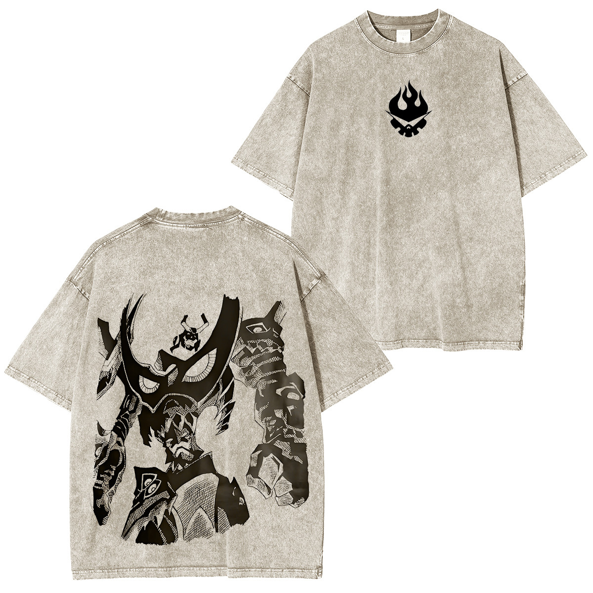 Gurren Lagann "Spiral Apex Protocol" Retro Washed T-Shirt