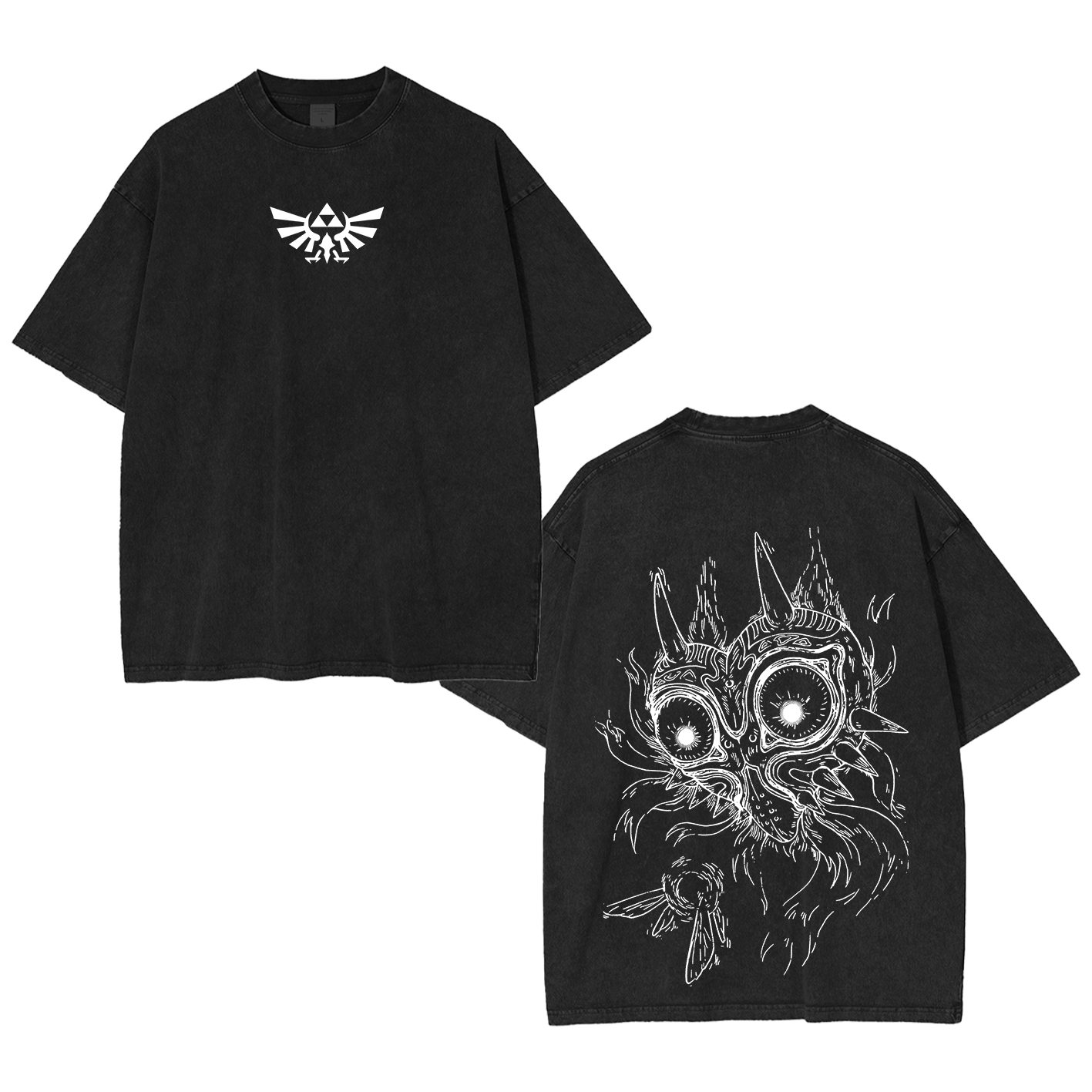 Zelda Majora's Mask Premium  Unisex Washed Unisex Washed T-shirt/Crewneck/Hoodie