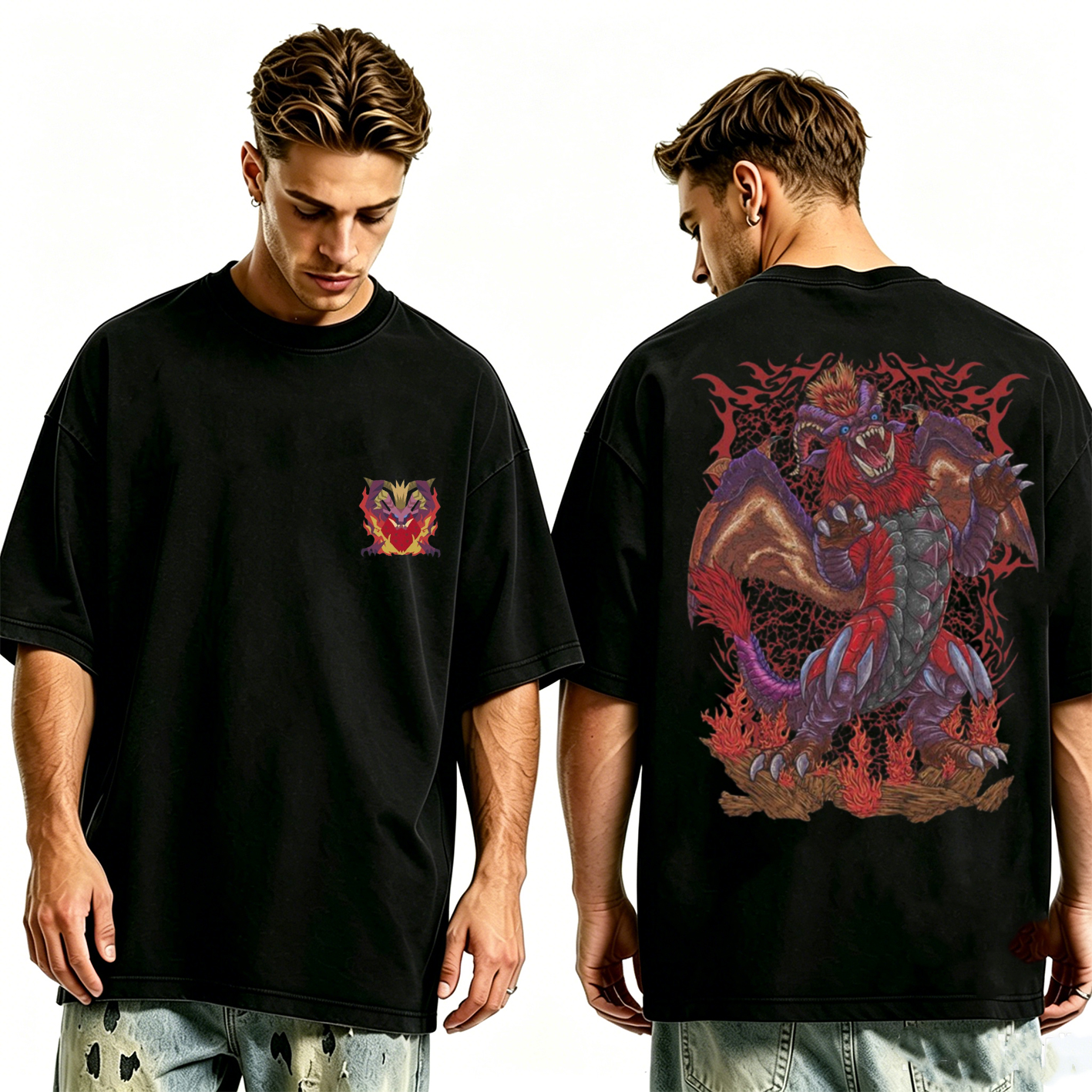 Monster Hunter Teostra Unisex Washed T-Shirt