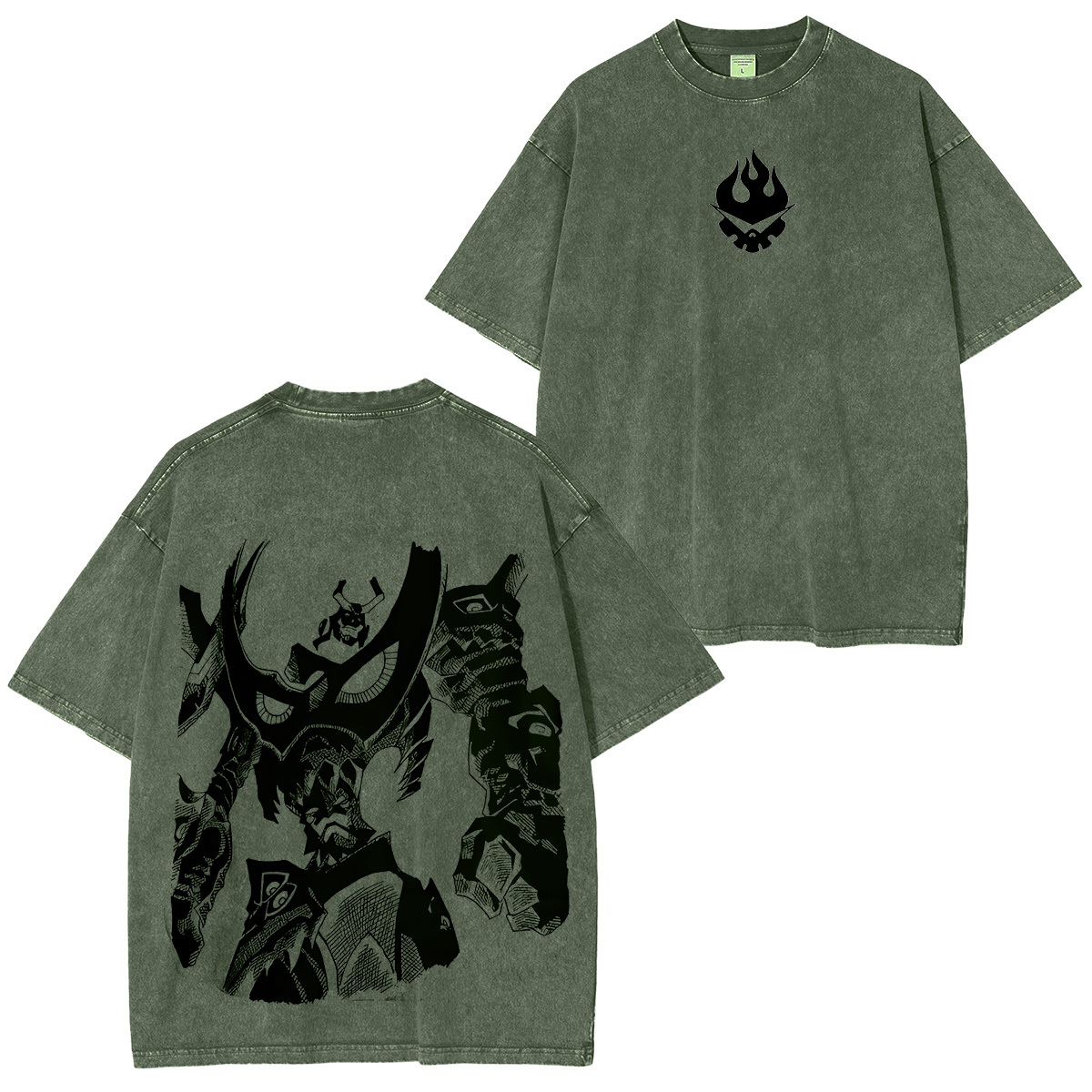 Gurren Lagann "Spiral Apex Protocol" Retro Washed T-Shirt