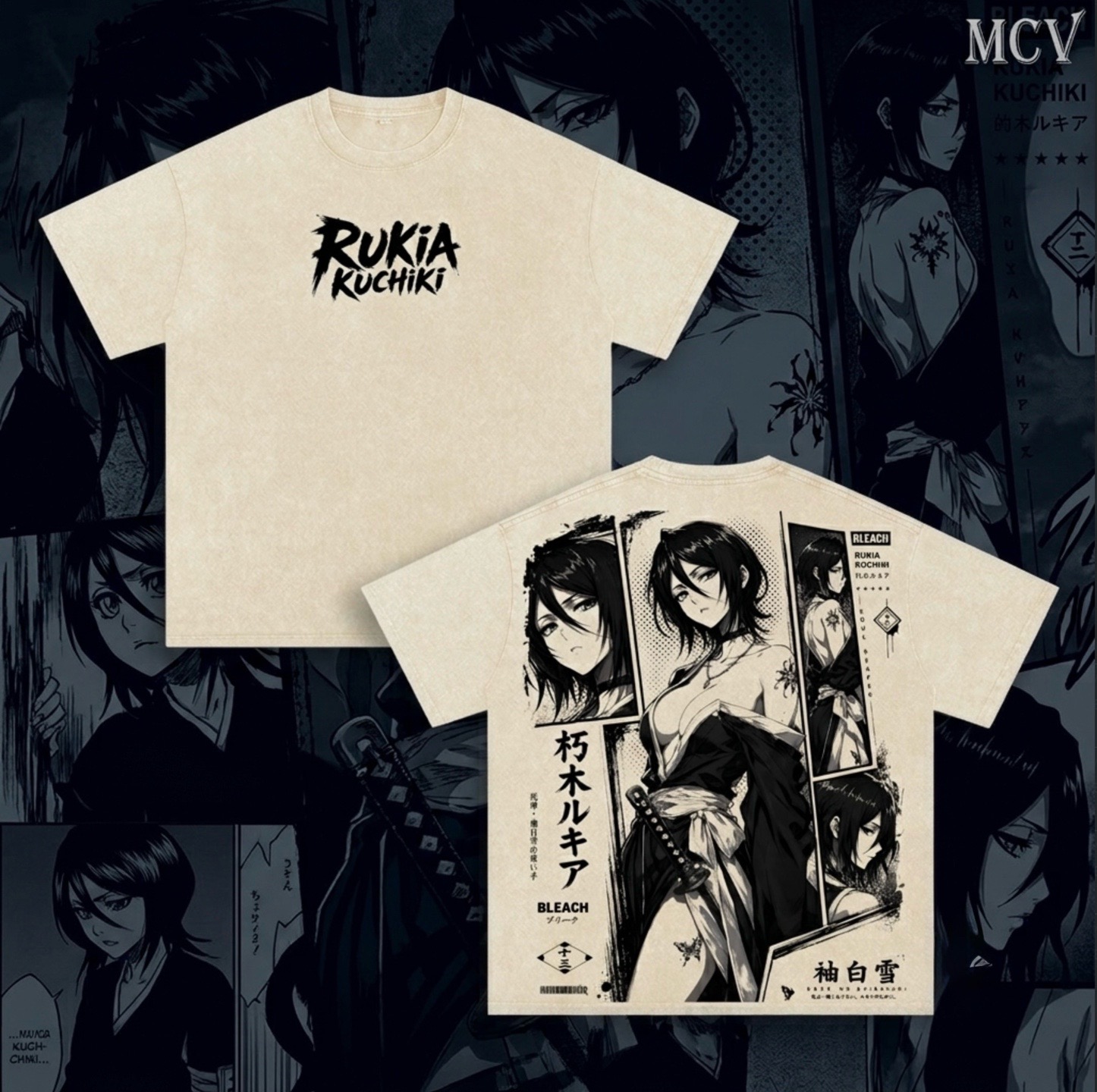Bleach Unisex Washed T-Shirt