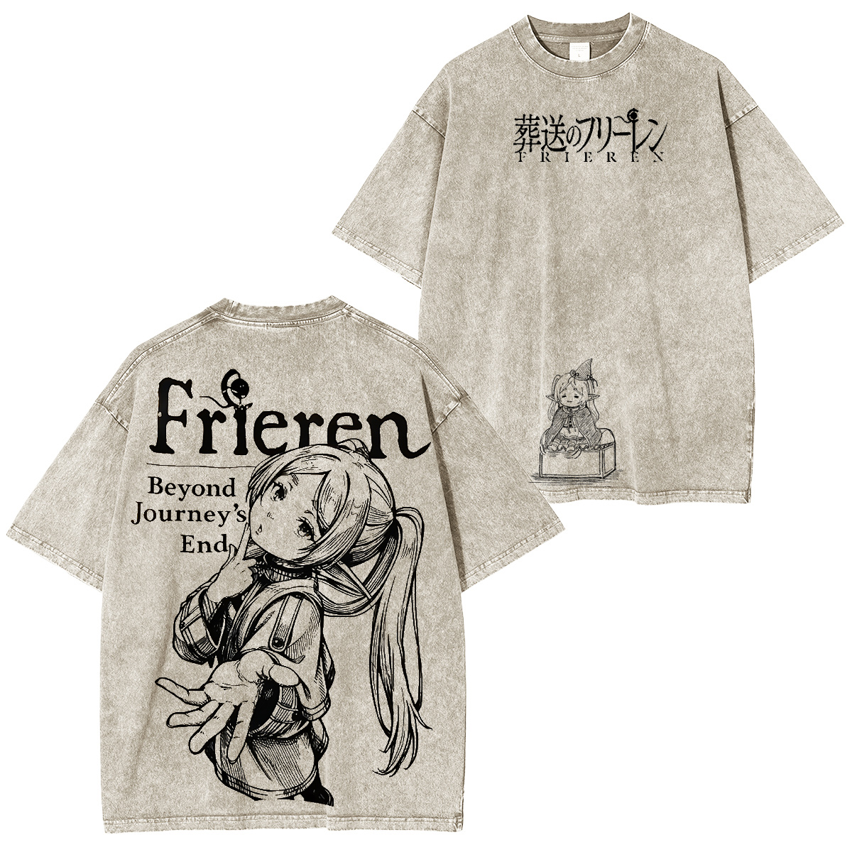 Frieren Beyond Journey's End Oversized T-shirt/Crewneck/Hoodie