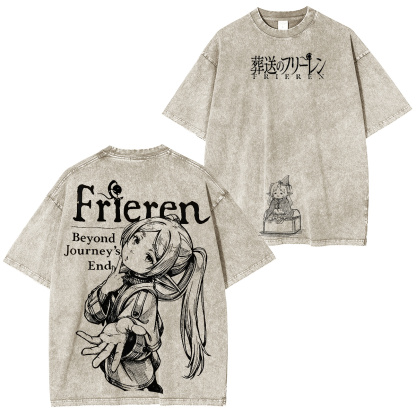 Frieren Beyond Journey's End Oversized T-shirt/Crewneck/Hoodie