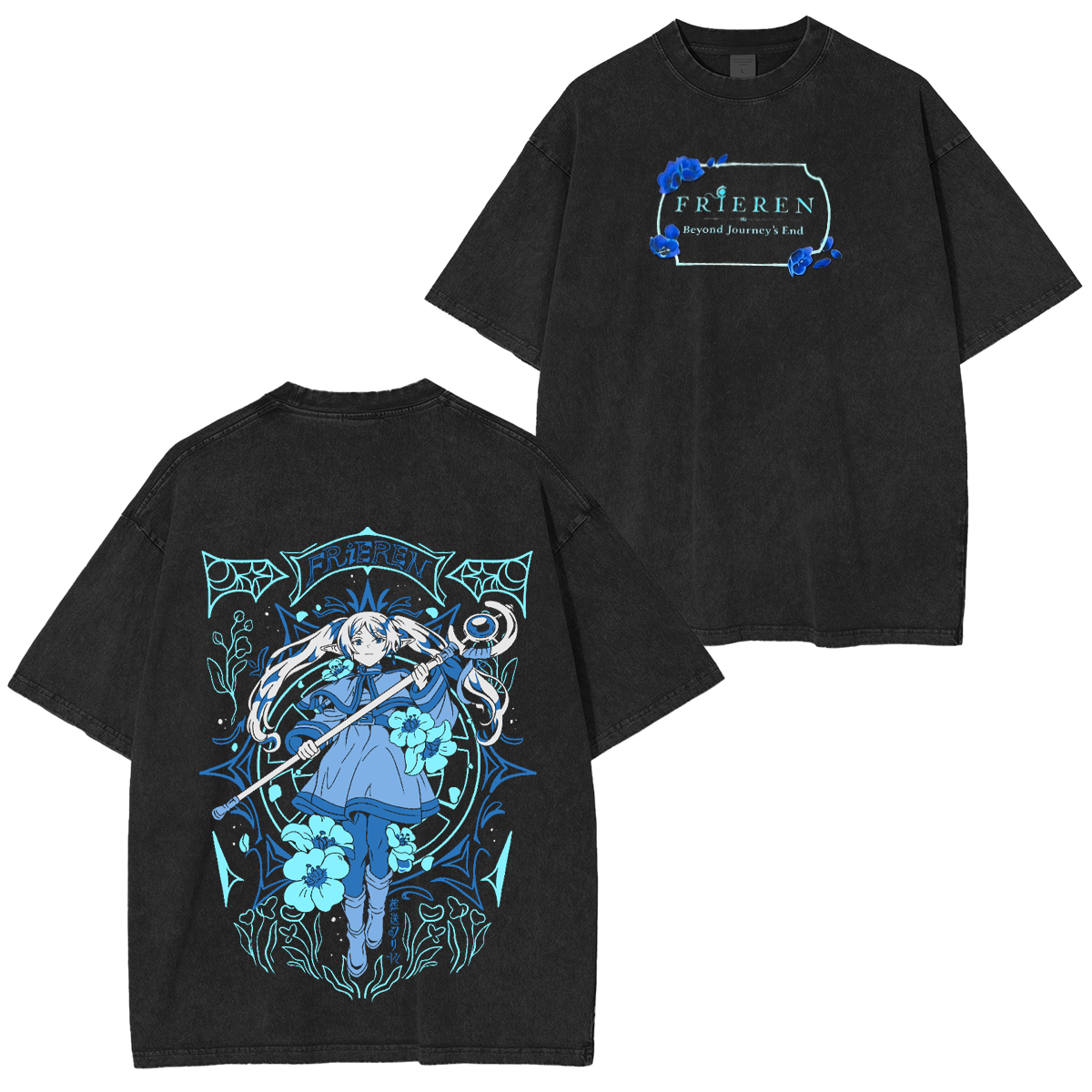 Frieren: Beyond Journey’s End Washed T-shirt/Crewneck/Hoodie