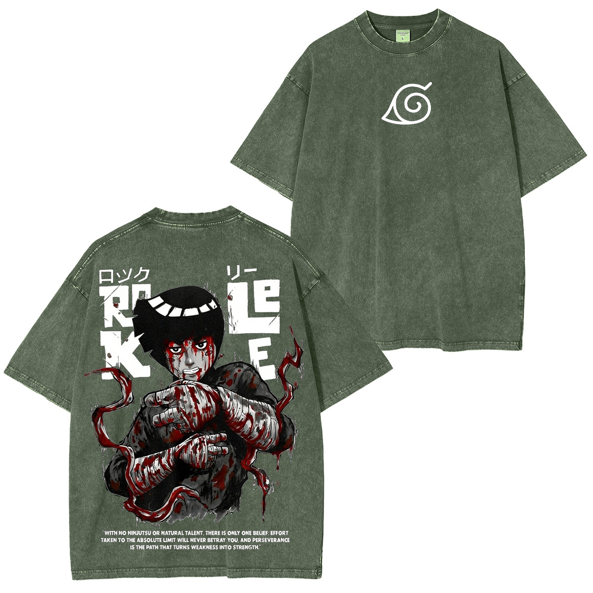 Rock Lee Naruto Oversized T-shirt/Crewneck/Hoodie