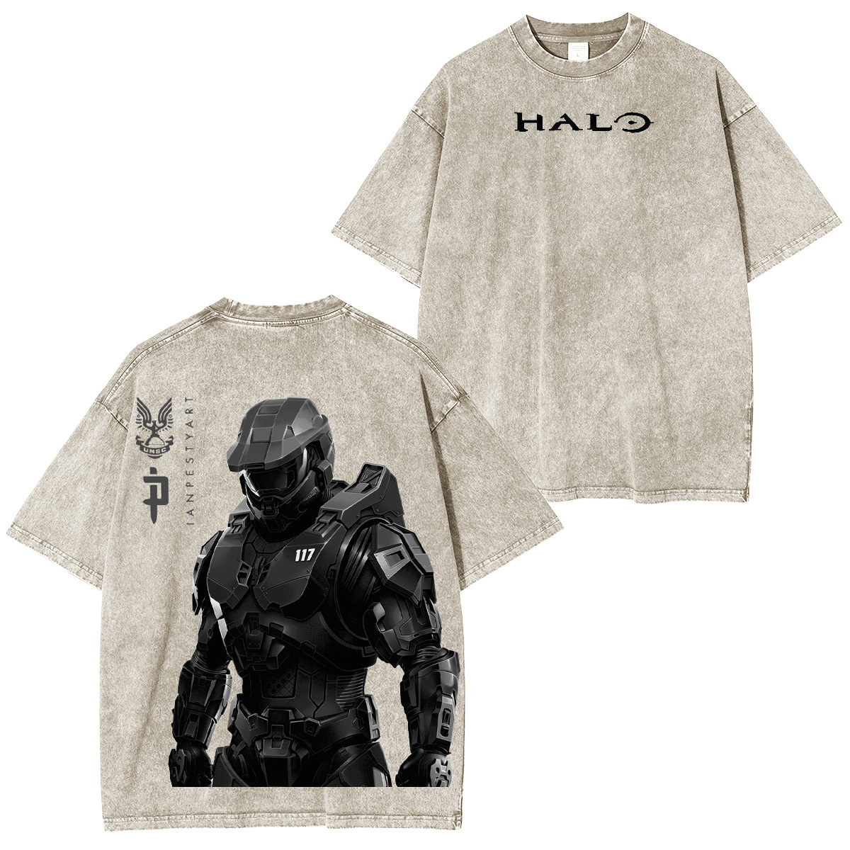 Halo Vintage Washed T-shirt/Crewneck/Hoodie
