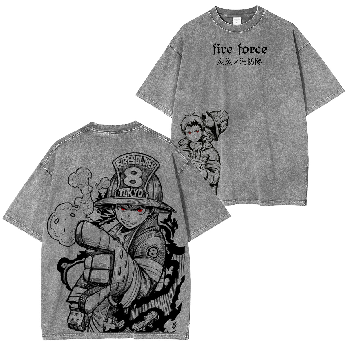 Fire Force Oversized T-shirt/Crewneck/Hoodie