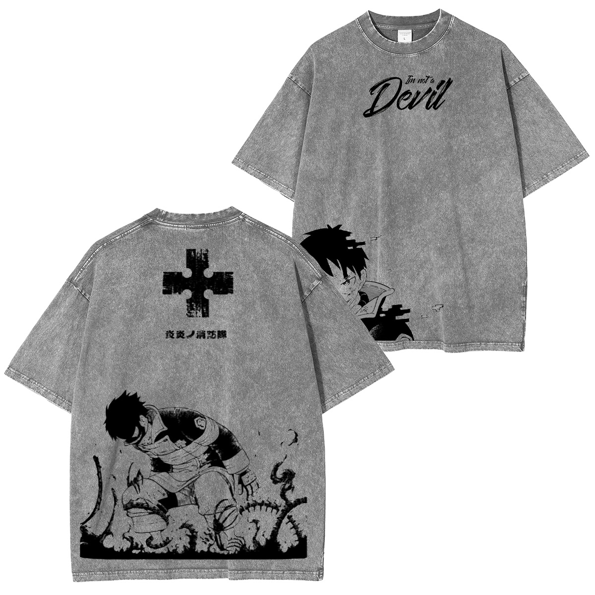 Fire Force Oversized T-shirt/Crewneck/Hoodie