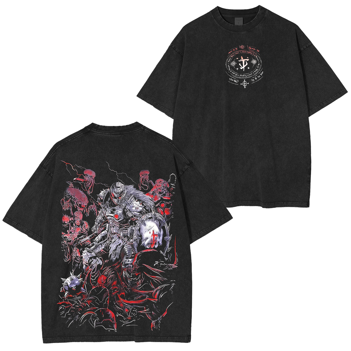Doom Eternal Unisex Washed T-Shirt/Crewneck/Hoodie