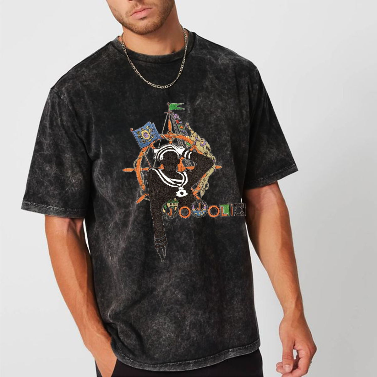 JoJo’s Bizarre Adventure Unisex  Washed T-Shirt