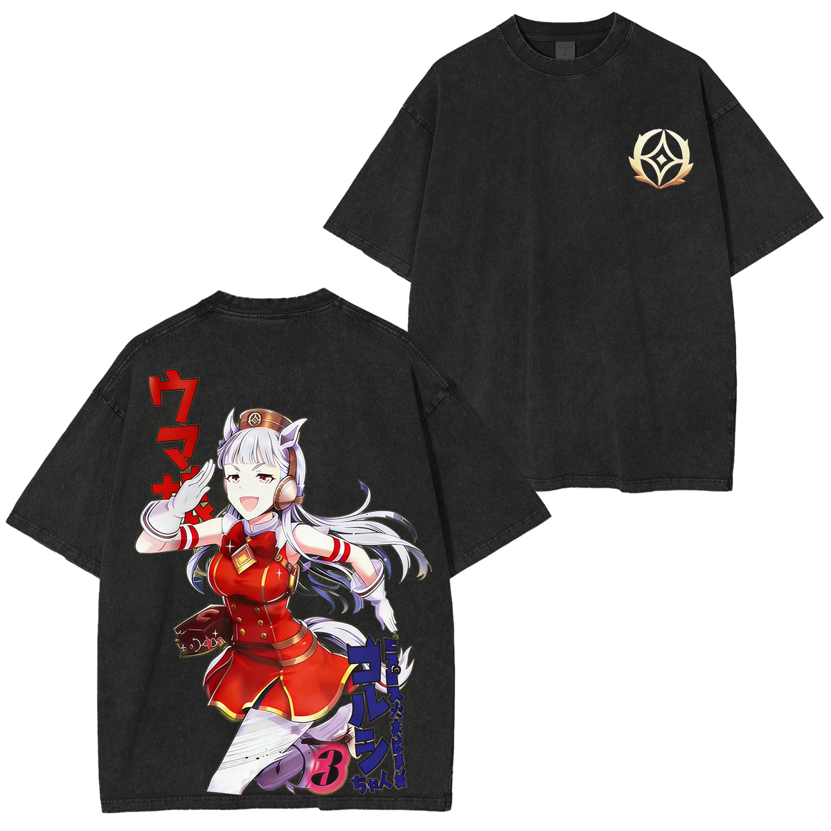 Umamusume Pretty Derby Unisex  Washed T-Shirt