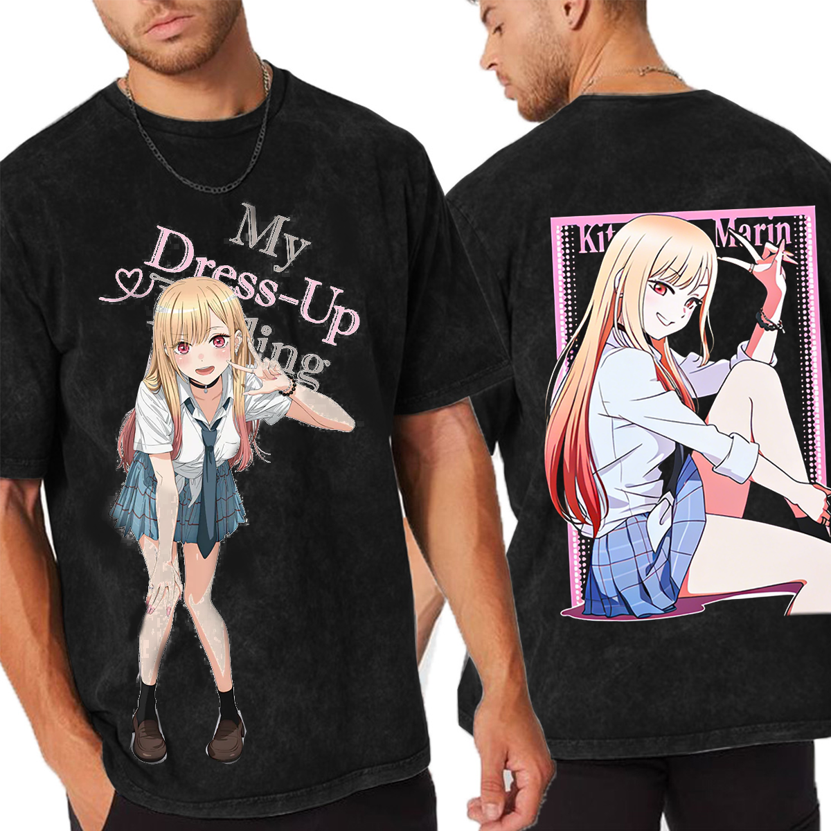My Dress-Up Darling Vintage Unisex  Washed T-Shirt