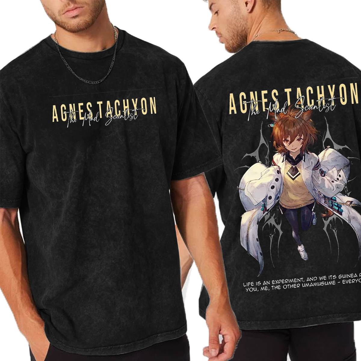 Umamusume: Pretty Derby Series Oversized Unisex Washed T-Shirt