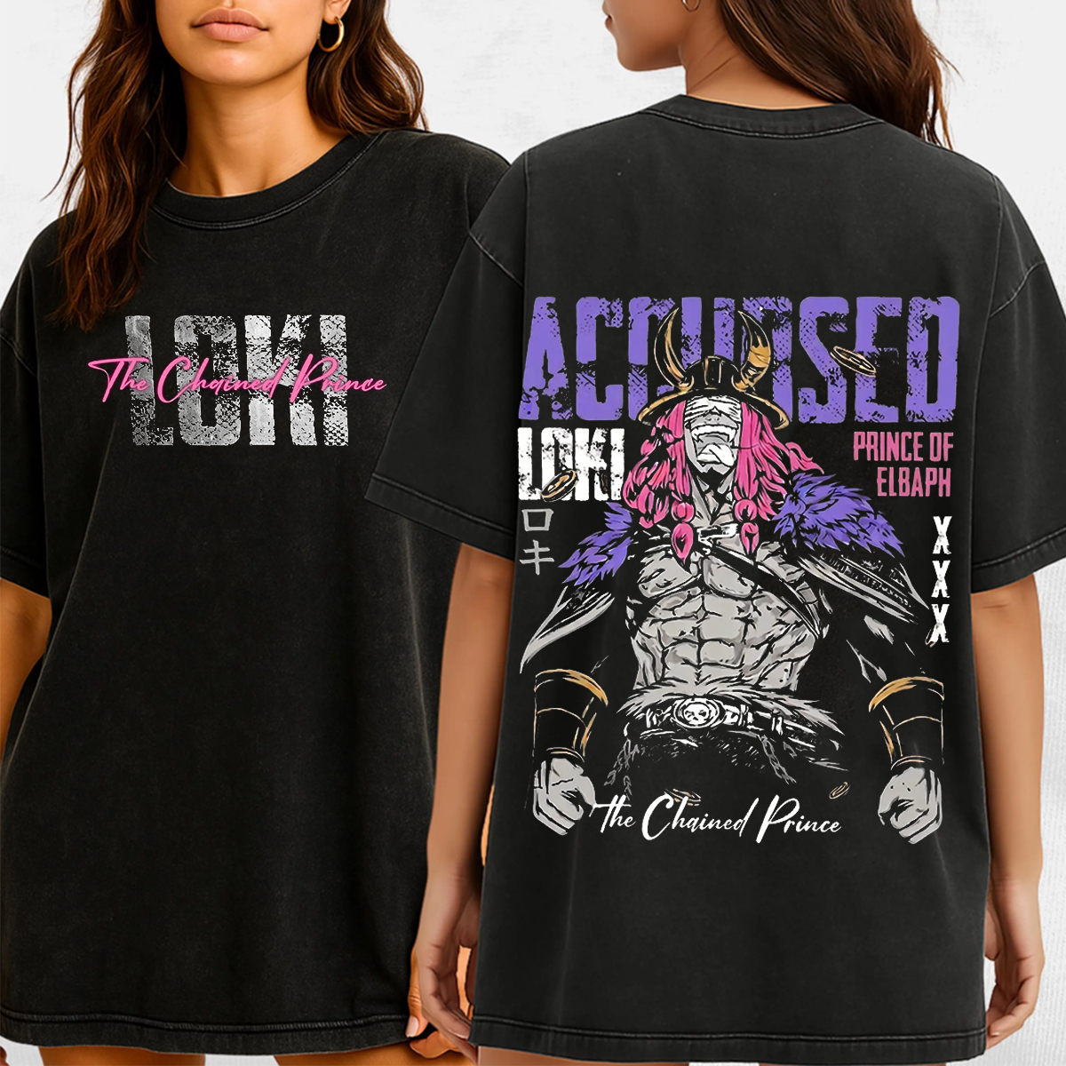 One Piece Unisex Washed T-Shirt