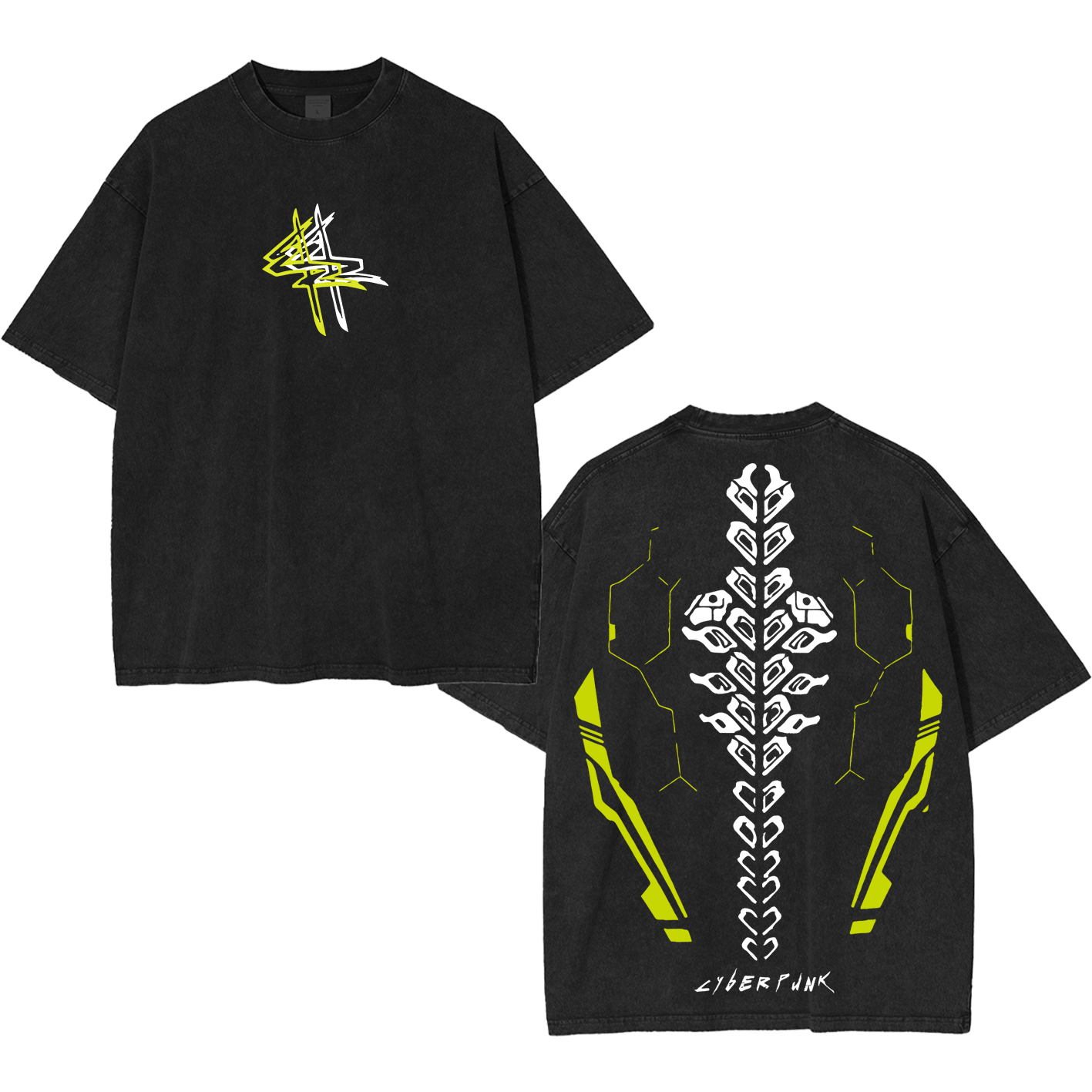 Cyberpunk 2077 Unisex  Washed T-Shirt