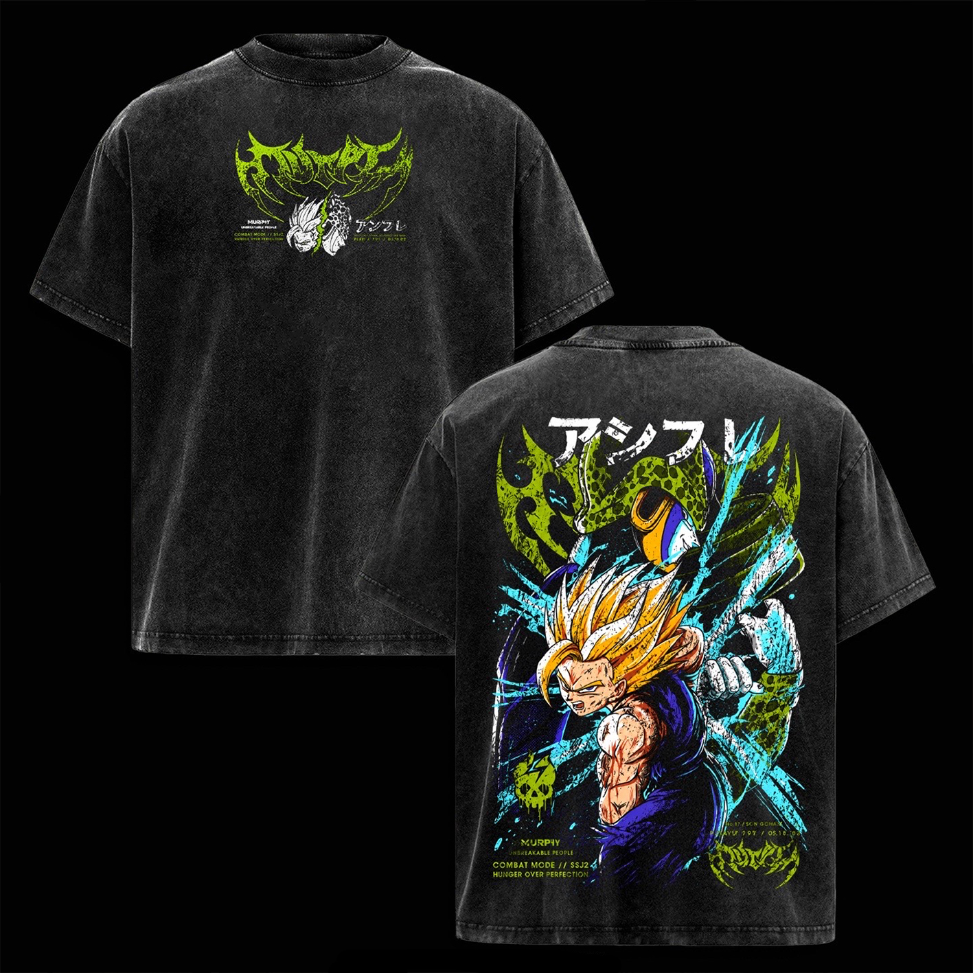 Dragon Ball Z Polera Unisex Washed T-Shirt