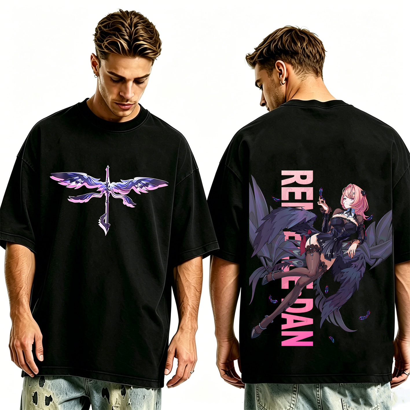 Remielle Dan Zenless Zone Zero game Oversized T-shirt/Crewneck/Hoodie