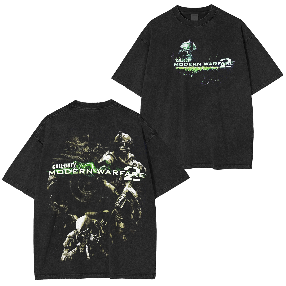 Call of duty Modern warfare 2 Unisex Washed T-Shirt