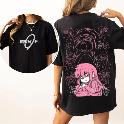 Pure Cotton Bocchi The Rock Gotou Hitori Unisex Shirt/Crewneck/Hoodie