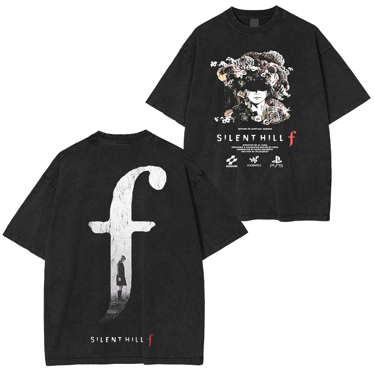 Silent Hill f Washed T-Shirt