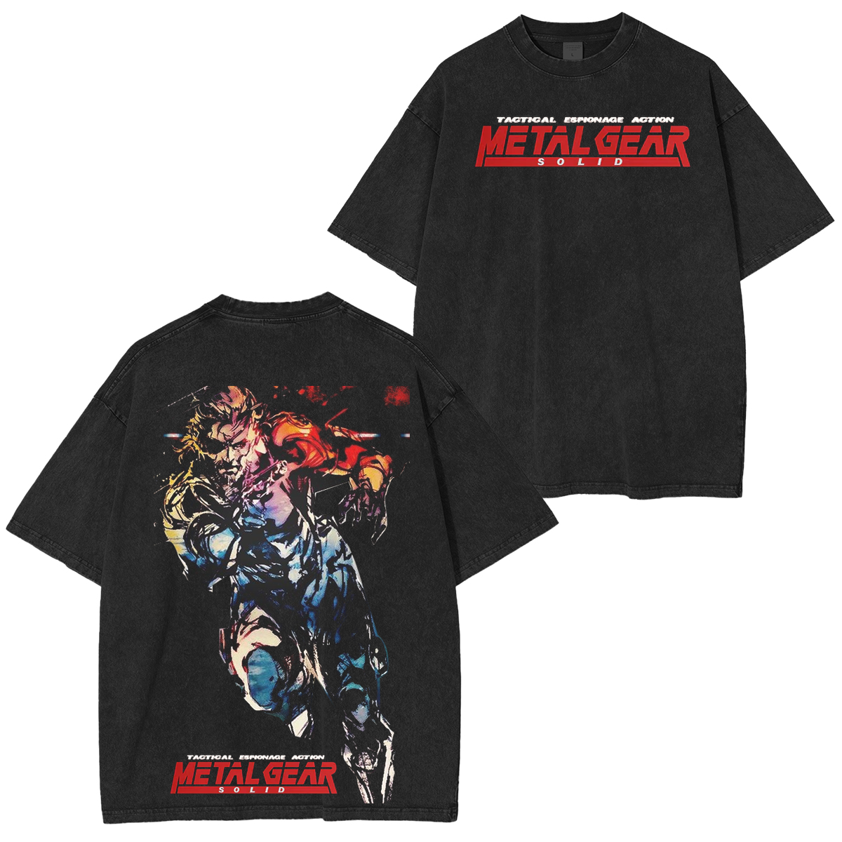 Metal Gear Vintage Washed T-shirt/Crewneck/Hoodie