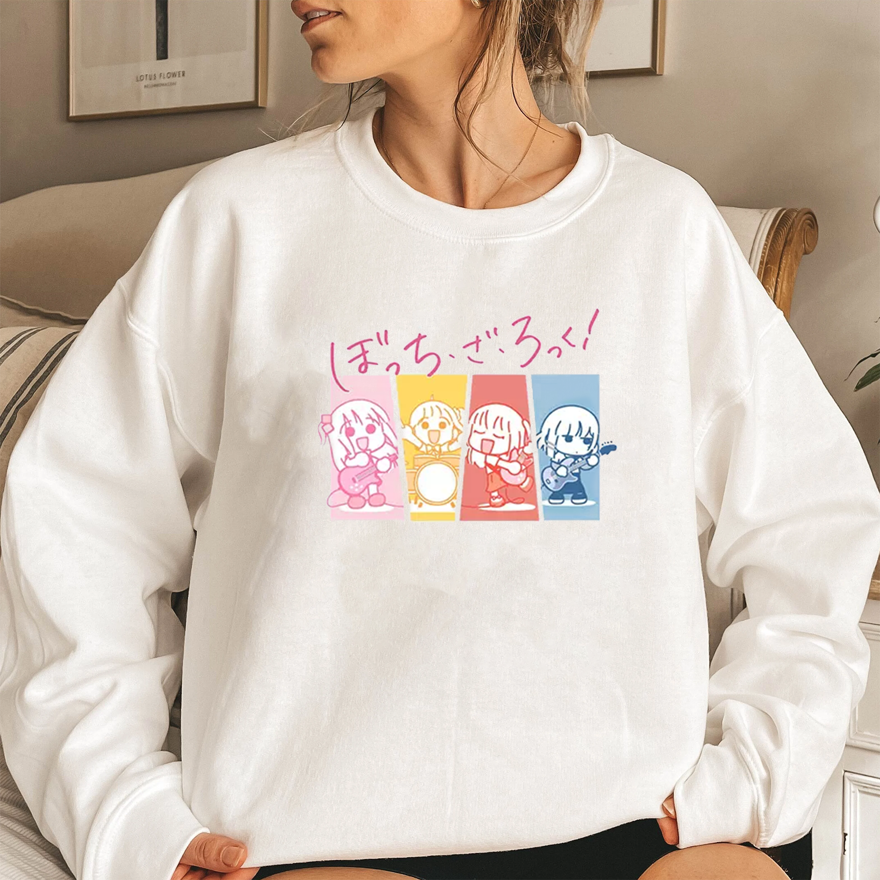 Bocchi the Rock!  Anime  Unisex Shirt/Crewneck/Hoodie