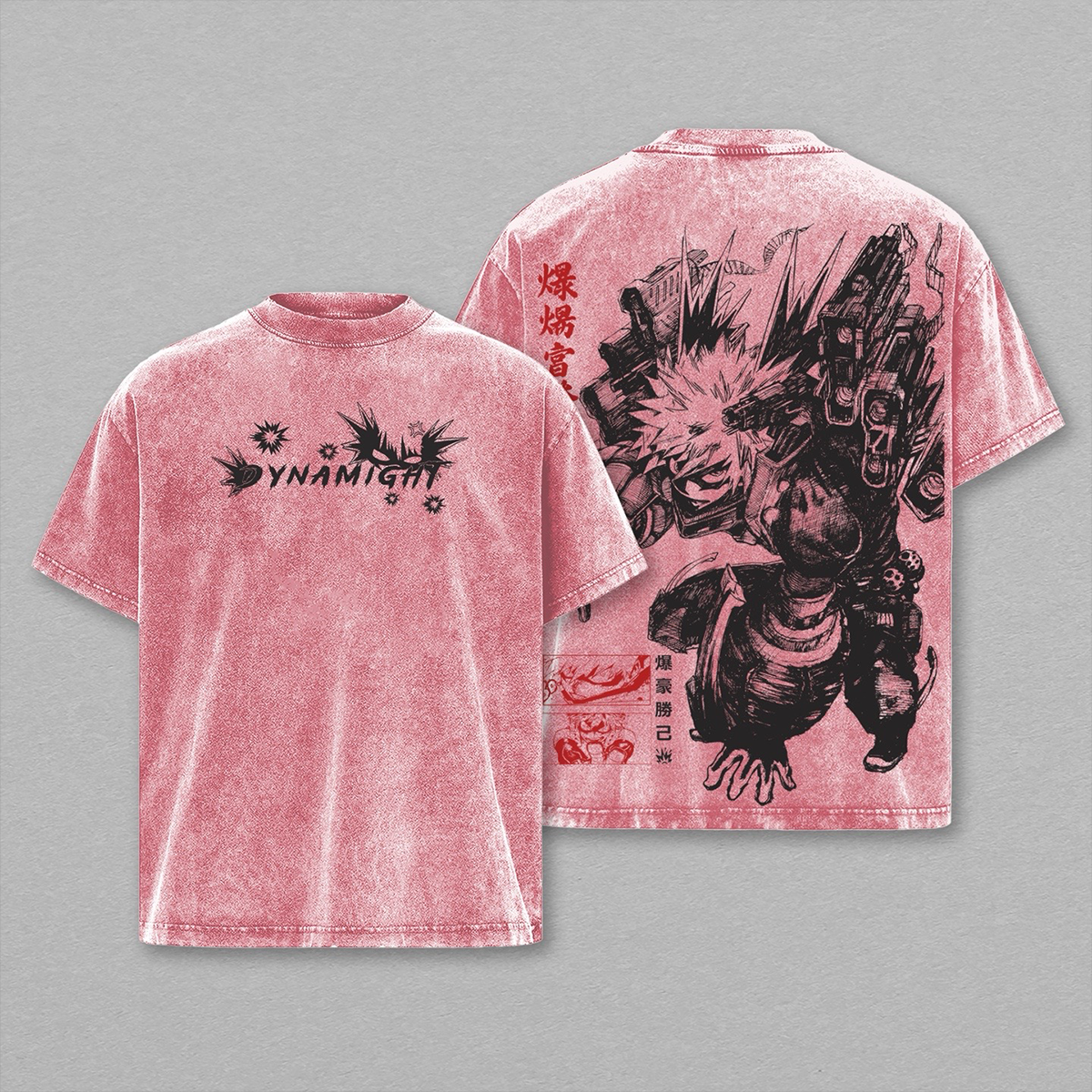 My Hero Academia Washed T-shirt/Crewneck/Hoodie