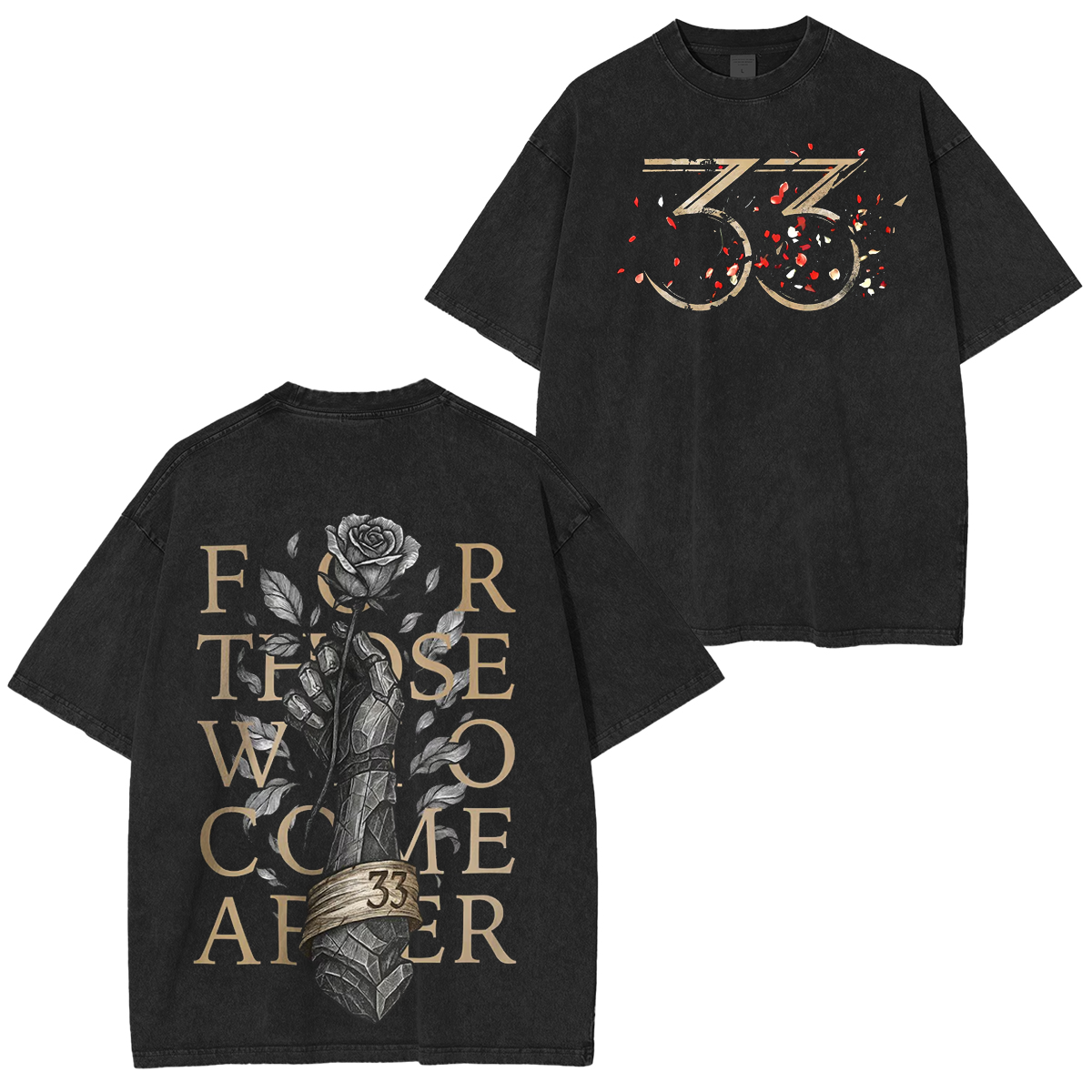 Clair Obscur Expedition 33 Unisex Washed T-shirt/Crewneck/Hoodie