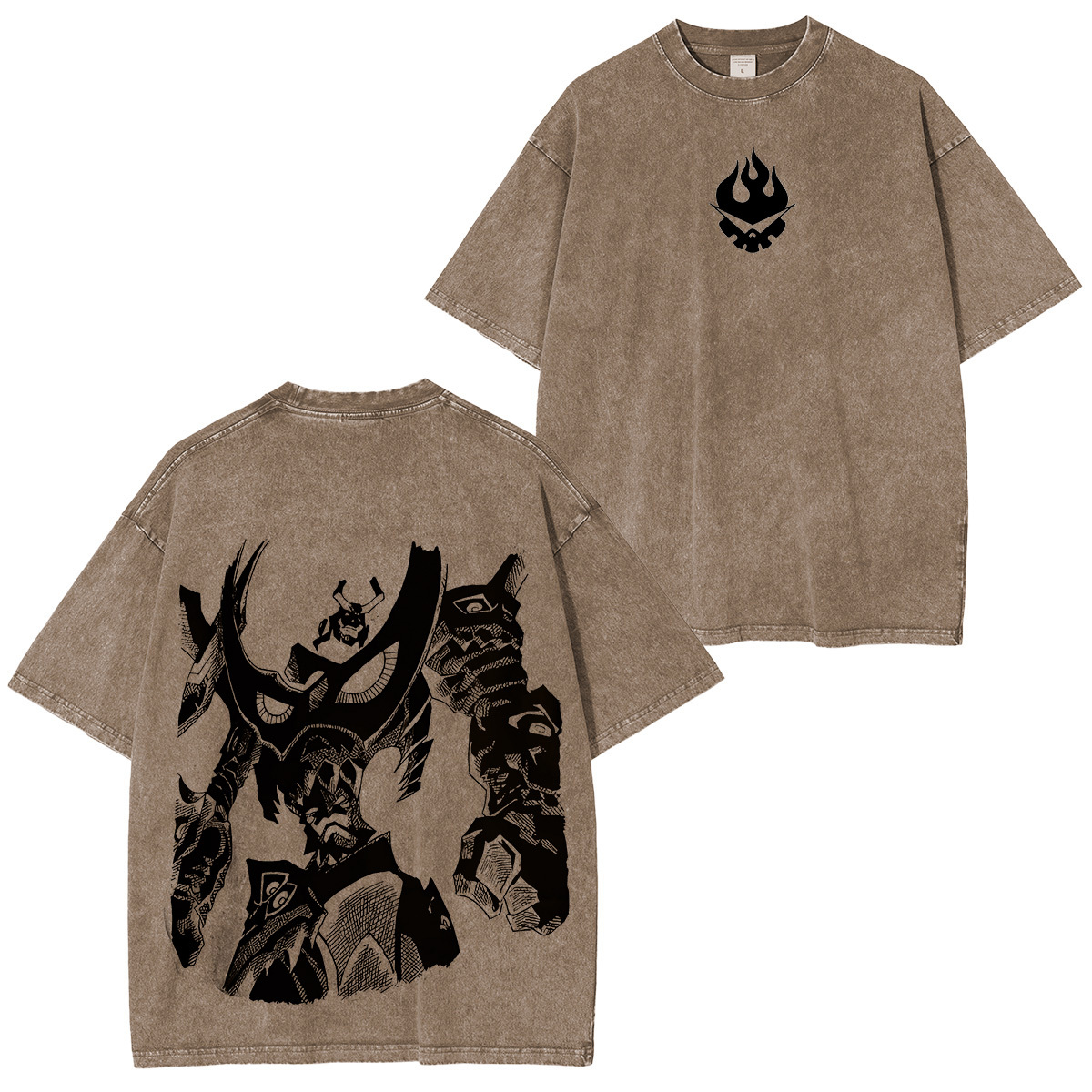Gurren Lagann "Spiral Apex Protocol" Retro Washed T-Shirt