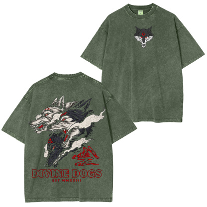 Divine Dogs Jujutsu Kaisen Oversized T-shirt/Crewneck/Hoodie