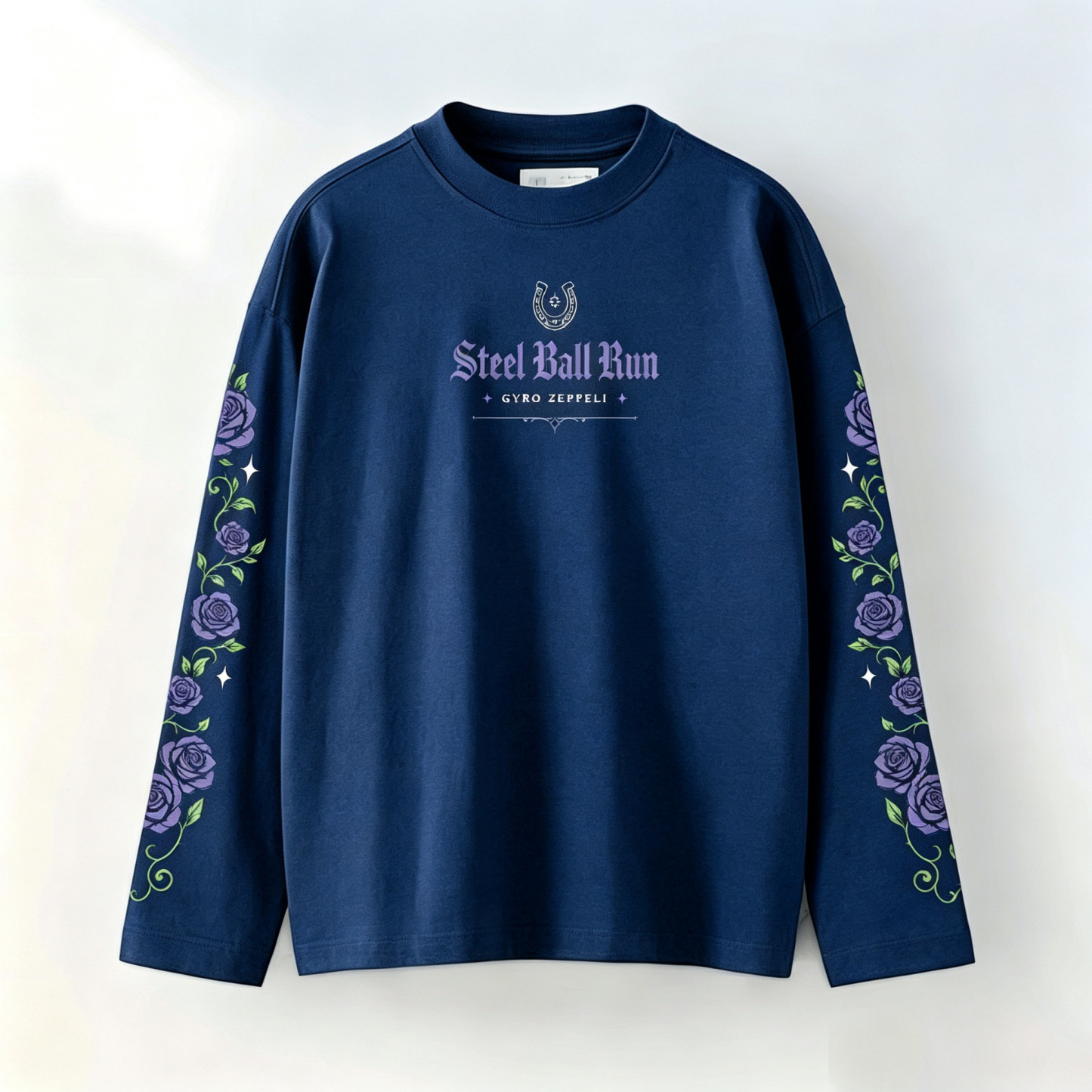 JoJo Steel Ball Run Gyro Long-Sleeve Crewneck