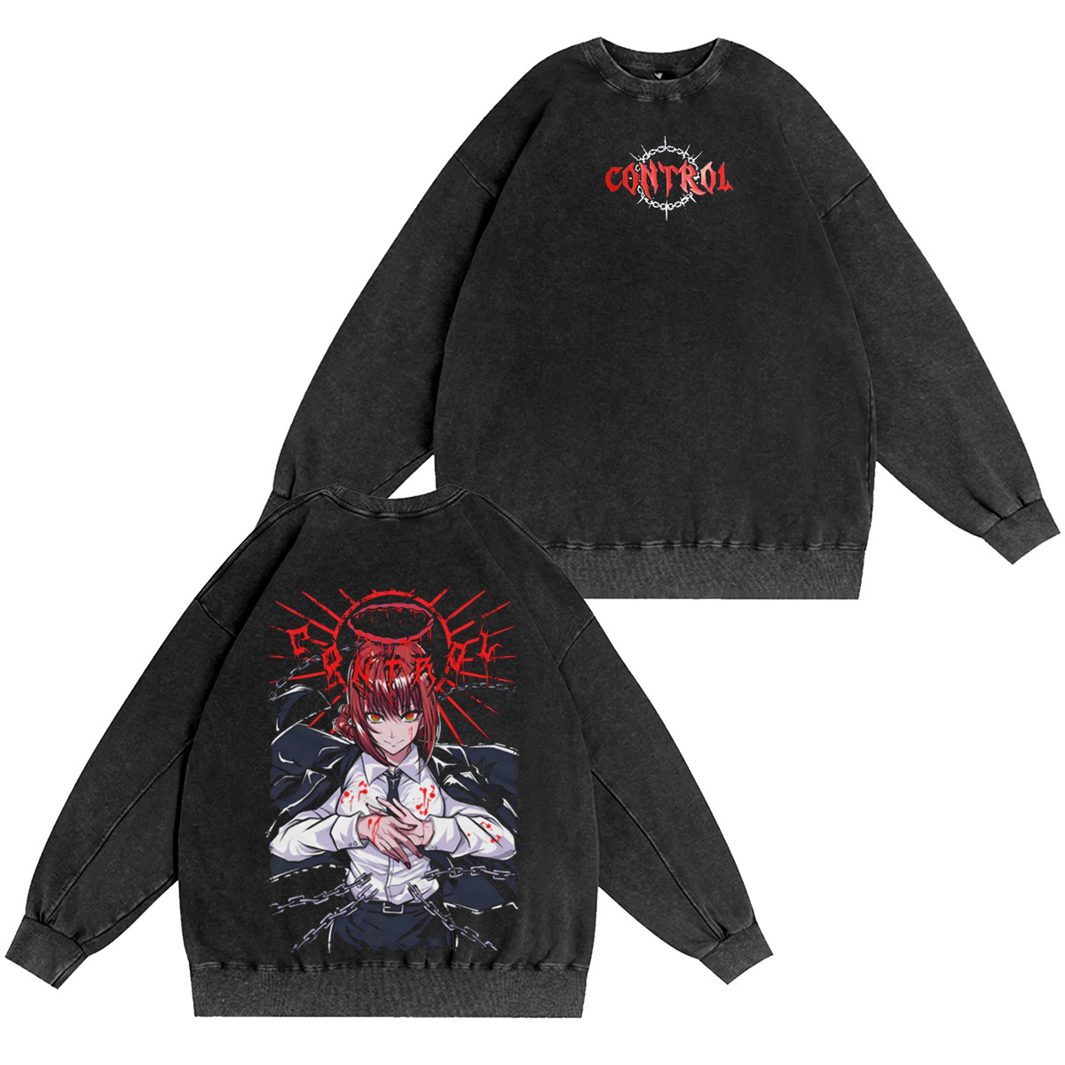 Makima Chainsaw Man Oversized T-shirt/Crewneck/Hoodie