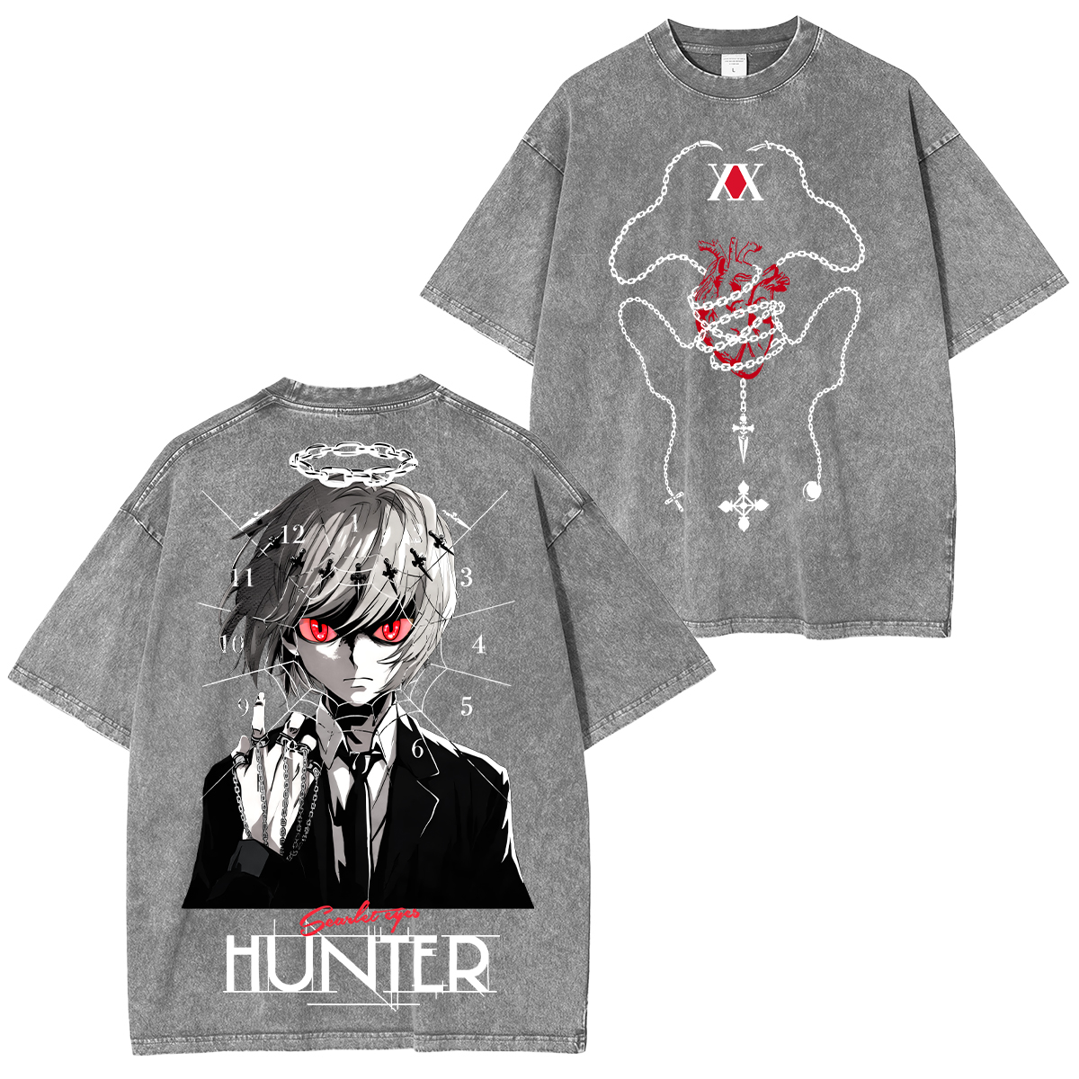 Hunter X Hunter  Unisex Washed T-Shirt