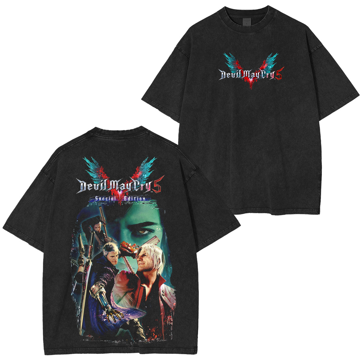 Devil May Cry 5 Special Edition Game Oversized T-shirt/Crewneck/Hoodie