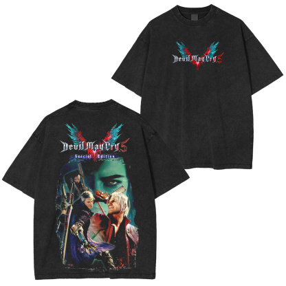 Devil May Cry 5 Special Edition Game Oversized T-shirt/Crewneck/Hoodie