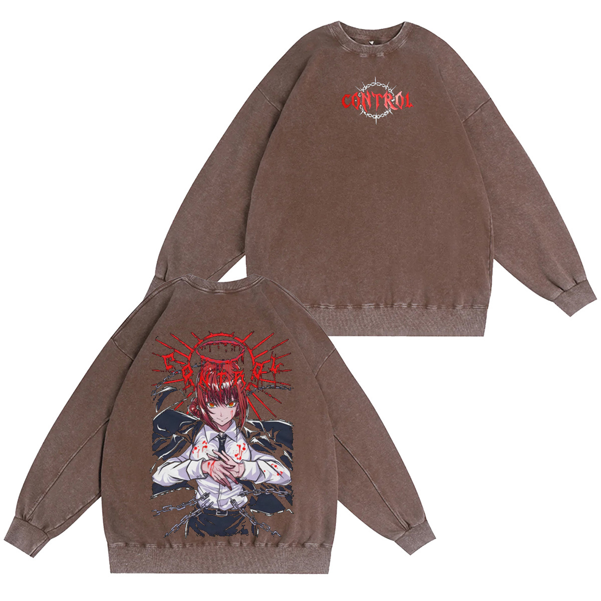 Makima Chainsaw Man Oversized T-shirt/Crewneck/Hoodie