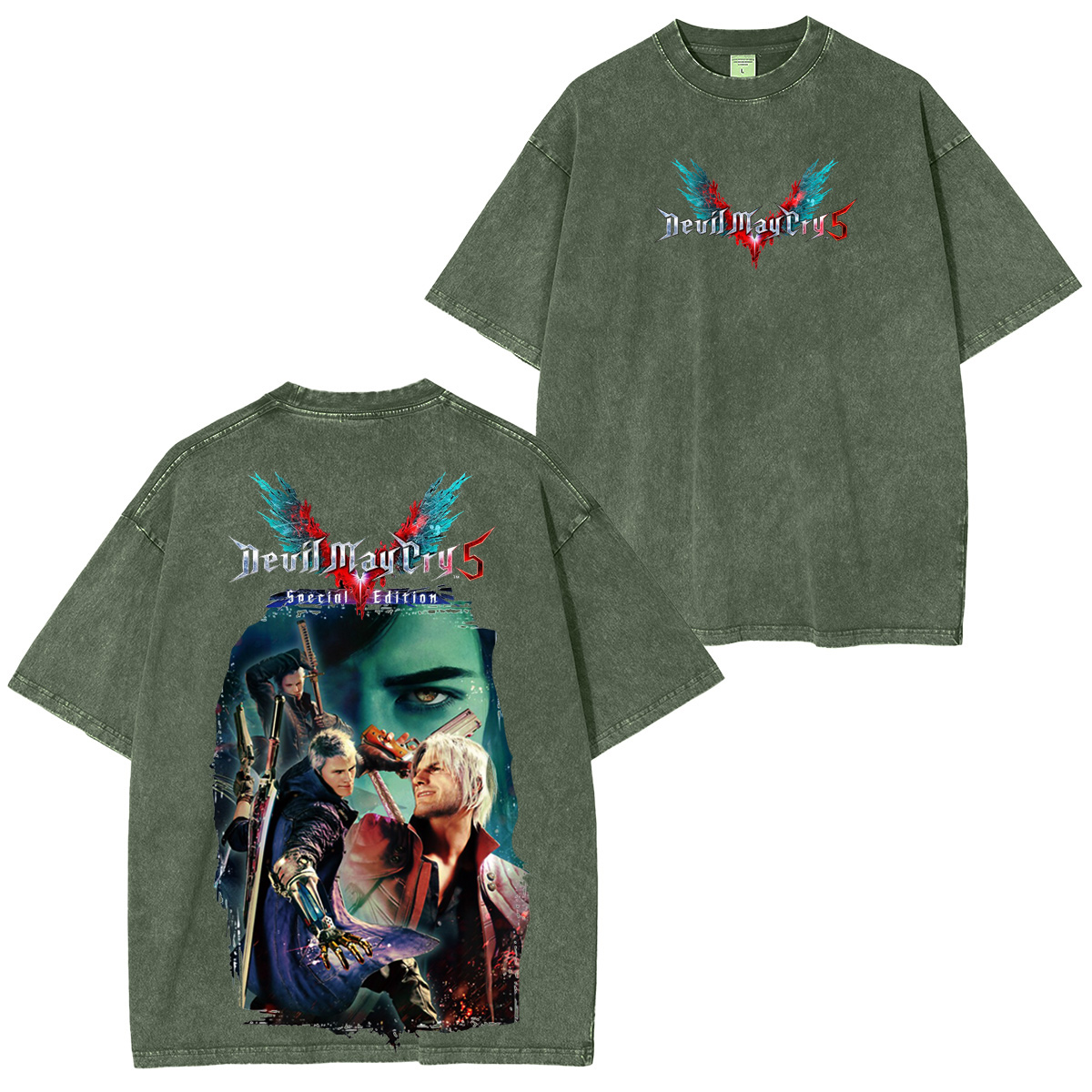 Devil May Cry 5 Special Edition Game Oversized T-shirt/Crewneck/Hoodie