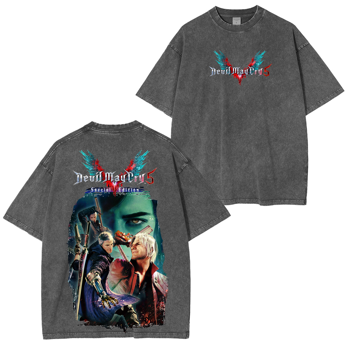 Devil May Cry 5 Special Edition Game Oversized T-shirt/Crewneck/Hoodie